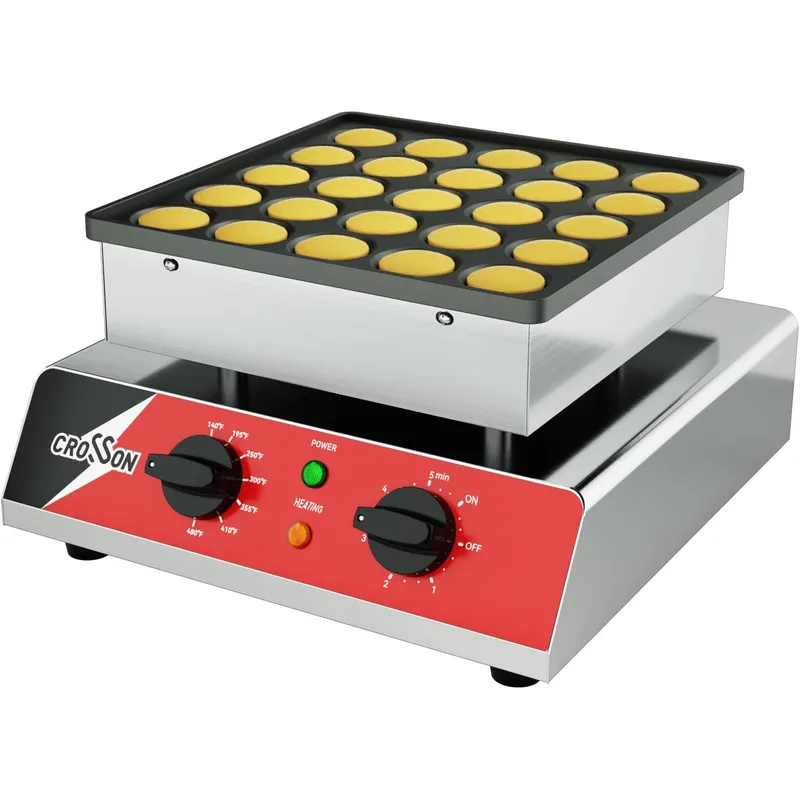 Mini Pancake Maker 25PCS 43mm  - Waffle Maker Commercial recension och pris
