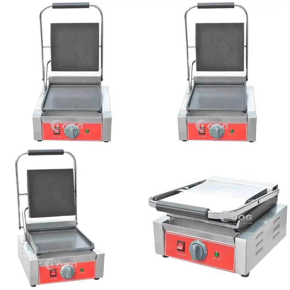 Commercial Panini Press Stainl - Sandwich Press Panini recension och pris