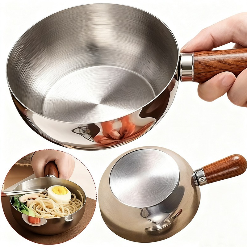 Stainless Steel Saucepan Milk  - Commercial Kitchen Pots And Pans recension och pris