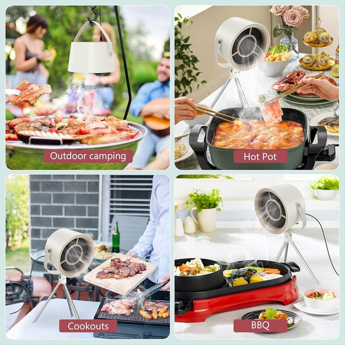 M10K Portable Range Hood Kitch - Commercial Kitchen Exhaust Fan recension och pris