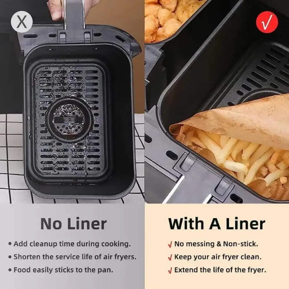 50/100pcs Disposable Air Fryer - Commercial Kitchen Pots And Pans recension och pris
