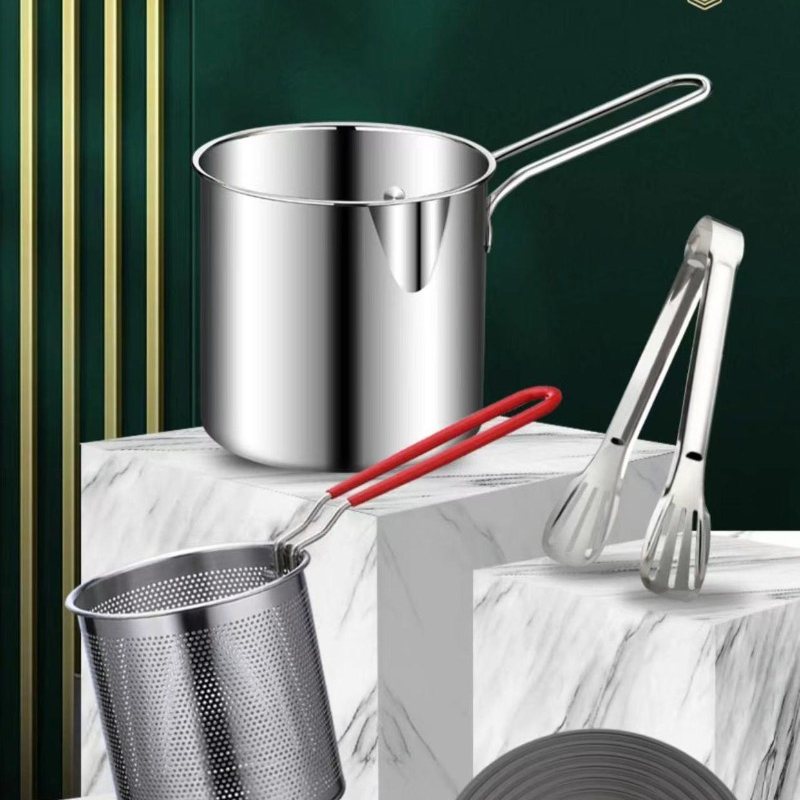 304 Stainless Steel Deep Fryer - Commercial Kitchen Pots And Pans recension och pris