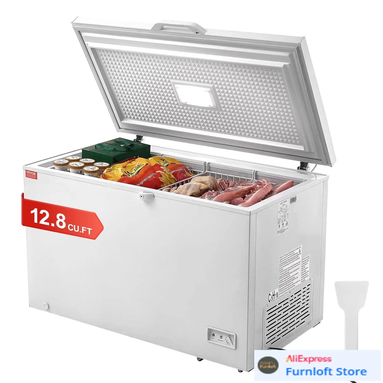 Chest Freezer, 12.8 Cu.ft / 34 - Commercial Chest Freezer recension och pris