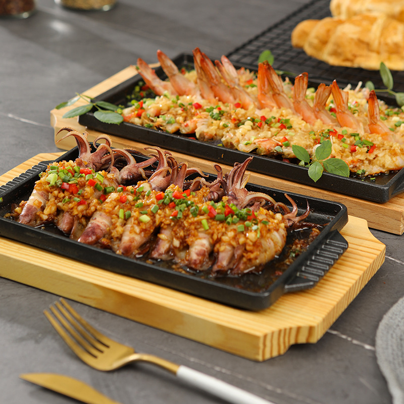 Cast Iron Teppanyaki Grill Pla - Commercial Kitchen Grill recension och pris