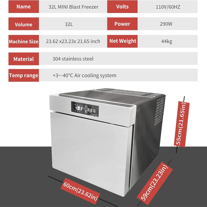 Seafood Fast Freezer As Low As - Commercial Chest Freezer recension och pris