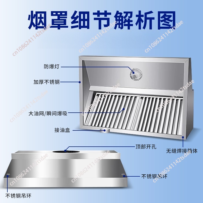 Commercial Stainless Steel Ran - Commercial Kitchen Exhaust Fan recension och pris