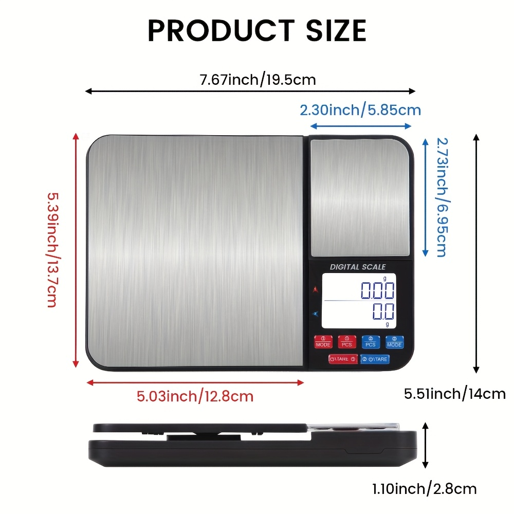 Double-Pan Kitchen Scale 10Kg/ - Commercial Kitchen Requirements recension och pris