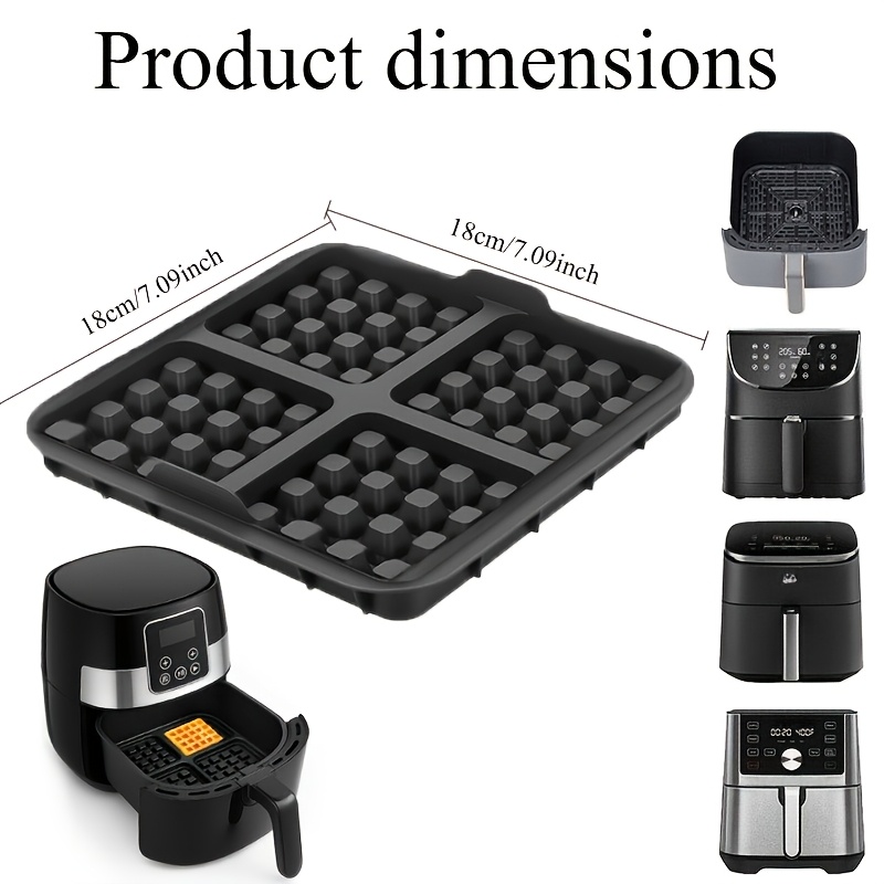 Square Waffle Mold, Non-Stick  - Commercial Kitchen Pots And Pans recension och pris