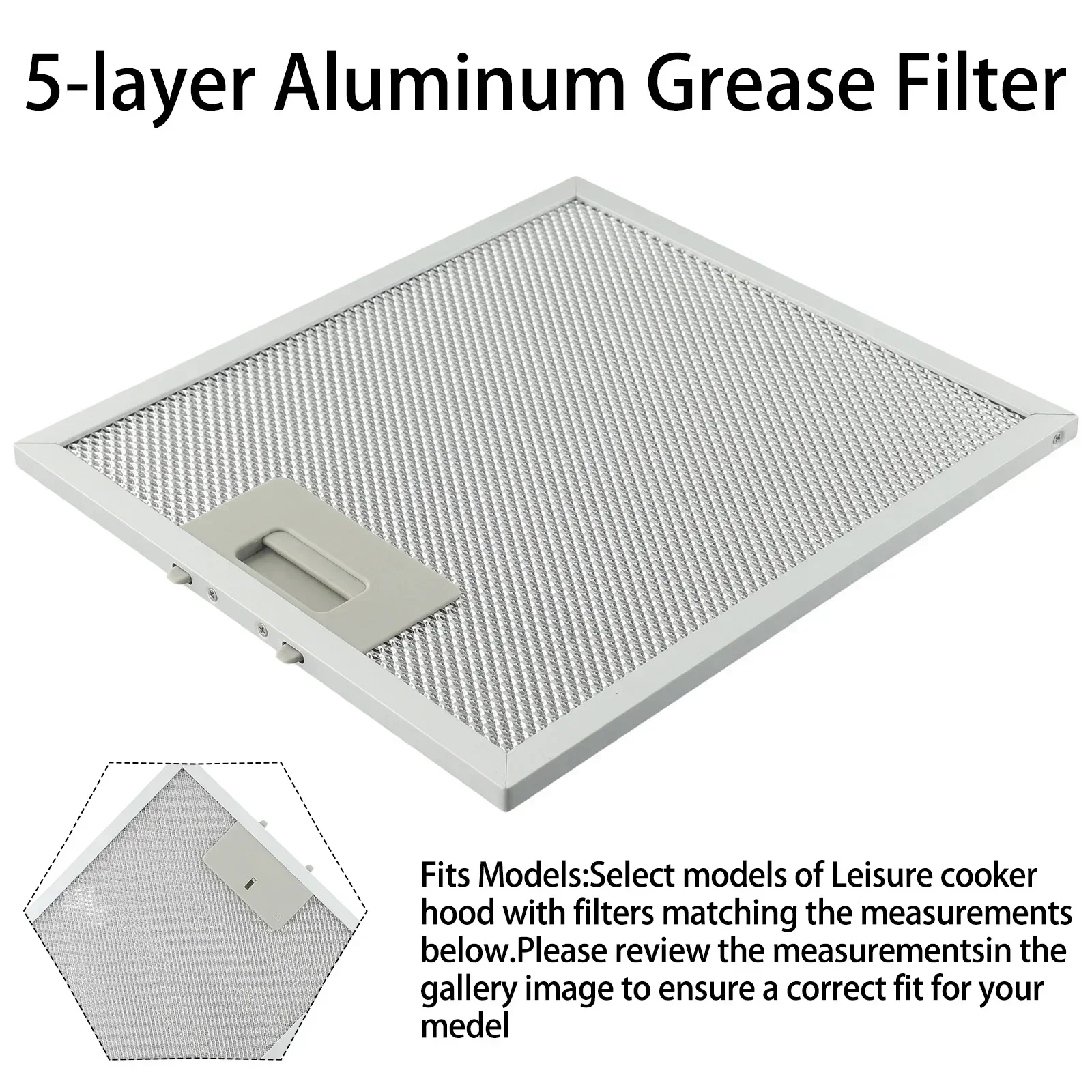 Range Hood Filter 230 X 260 Mm - Commercial Kitchen Vent Hood recension och pris