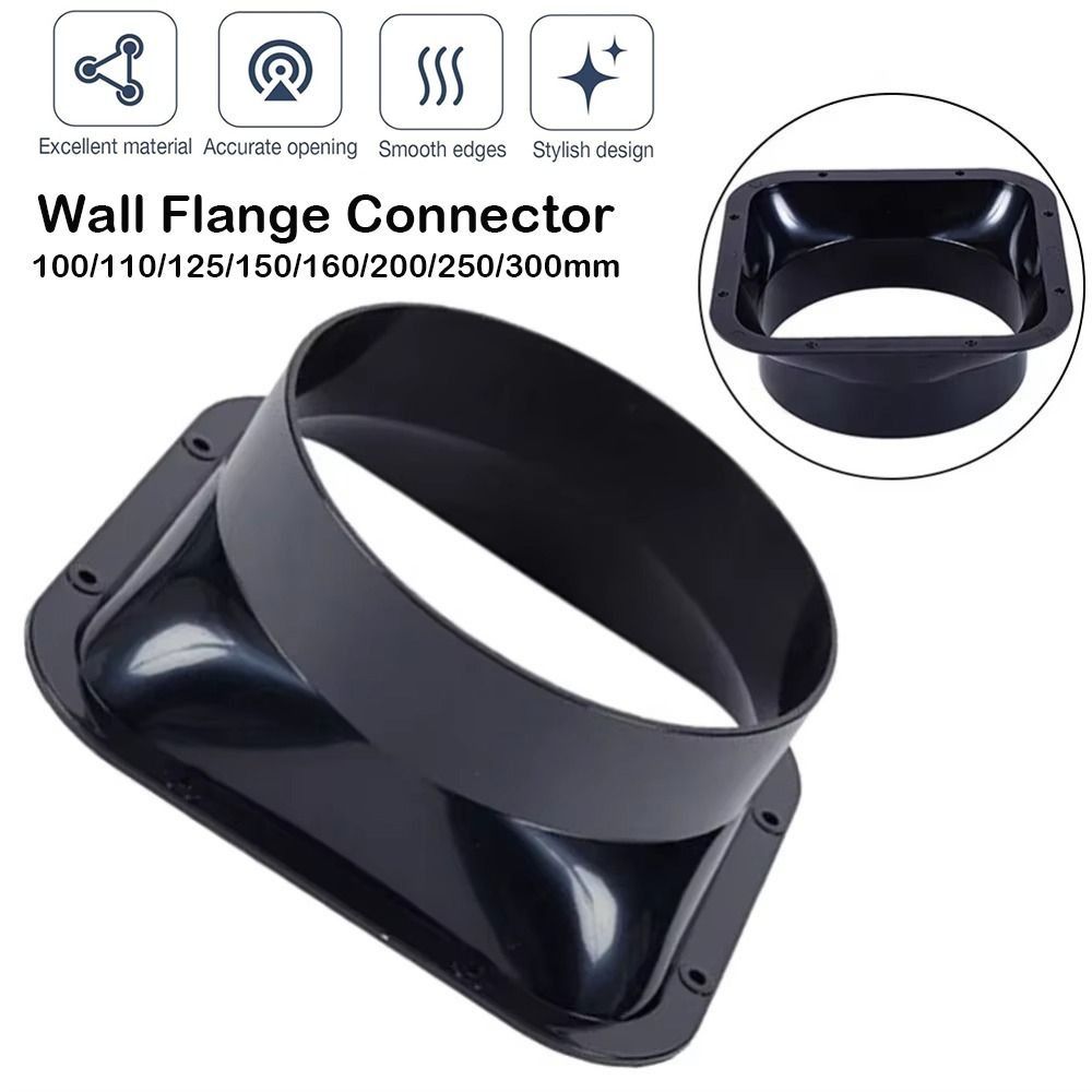 Fan Connection ABS Wall Flange - Commercial Kitchen Exhaust Fan recension och pris
