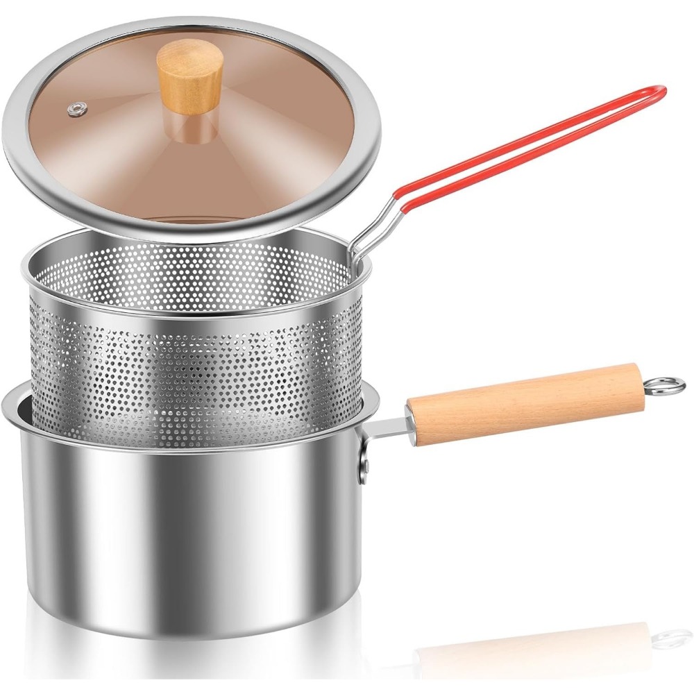 2.5L stainless steel deep frye - Commercial Kitchen Pots And Pans recension och pris