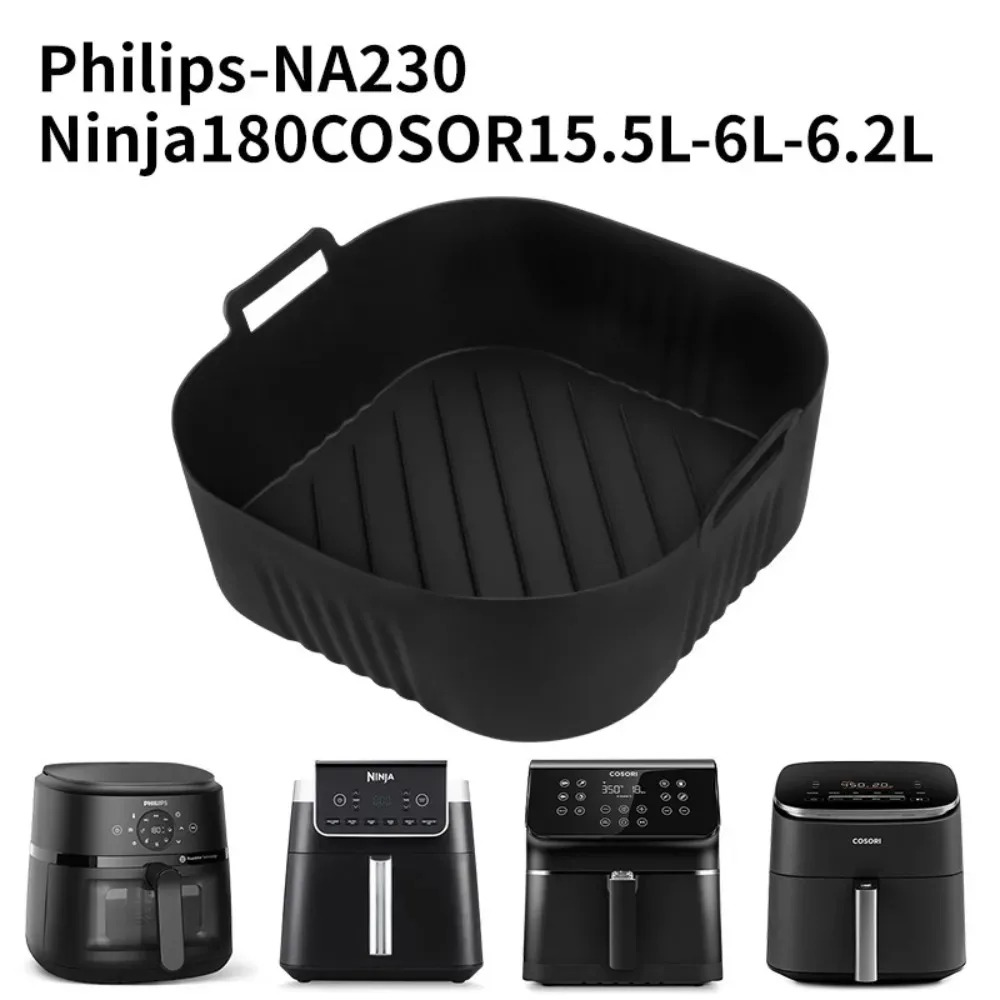 Silicone Air Fryer Mold Oil Fi - Commercial Kitchen Pots And Pans recension och pris