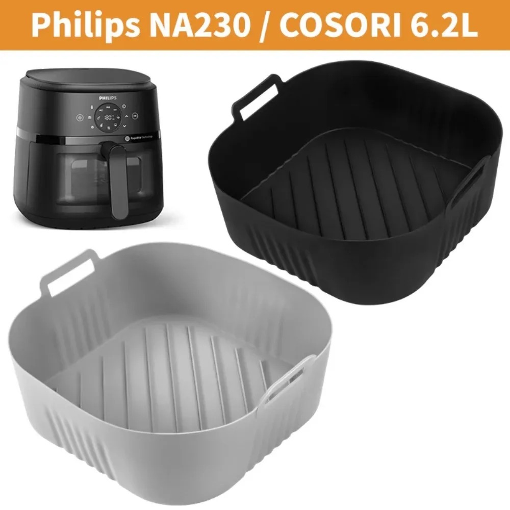 Silicone Air Fryer Mold Oil Fi - Commercial Kitchen Pots And Pans recension och pris