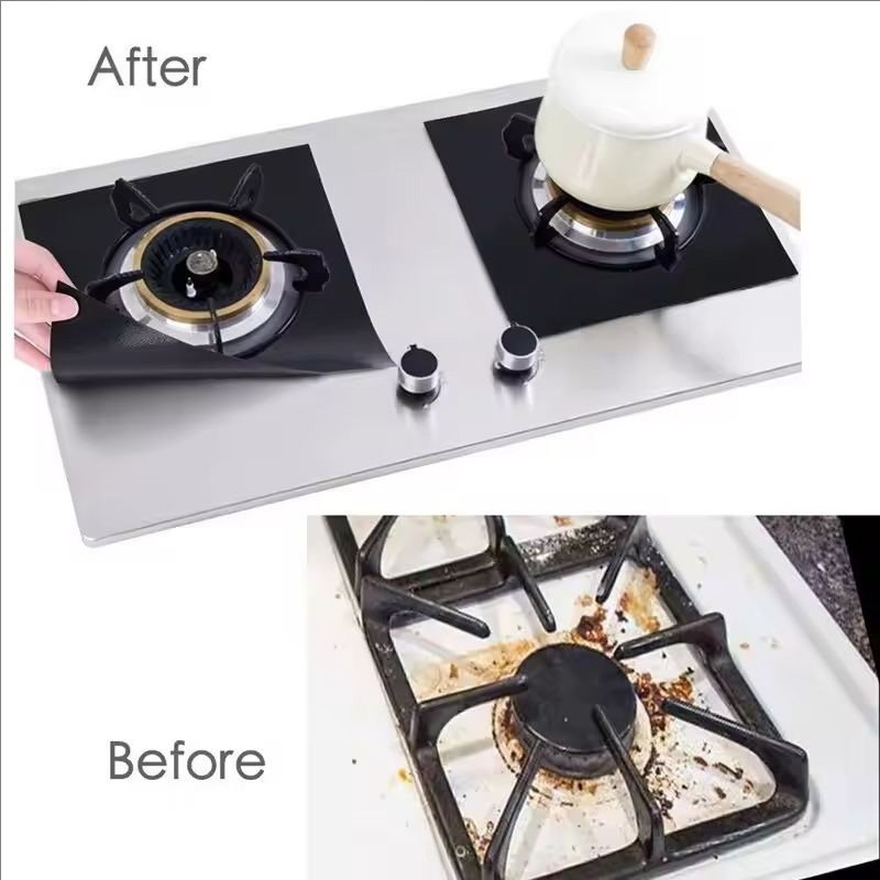 2/4/8Pcs Gas Stove Protector C - Commercial Kitchen Vent Hood recension och pris