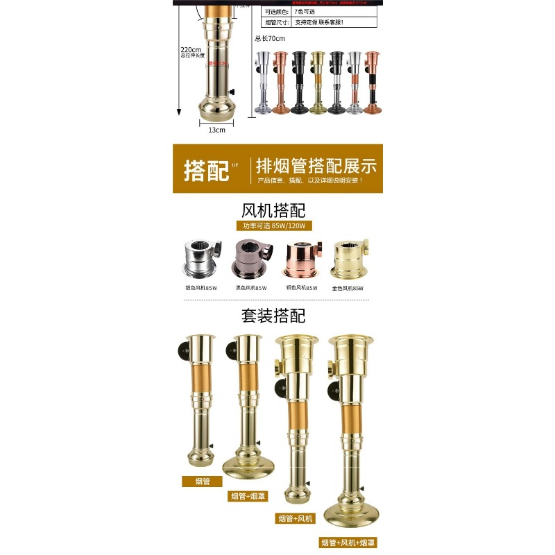 Commercial Kitchen Telescopic  - Commercial Kitchen Exhaust Fan recension och pris