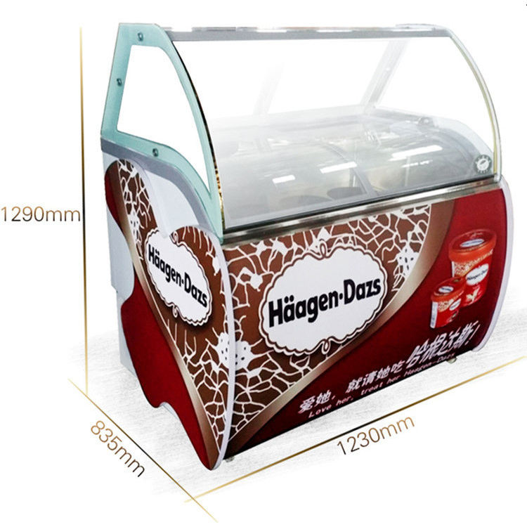 QDMECH Factory Price Hard Ice  - Commercial Chest Freezer recension och pris