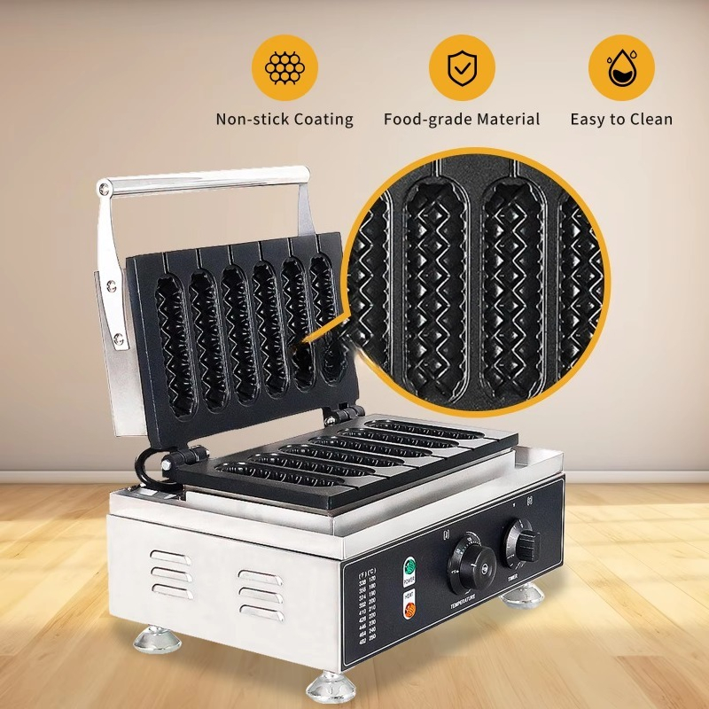 110V/220v commercial waffle ma - Waffle Maker Commercial recension och pris