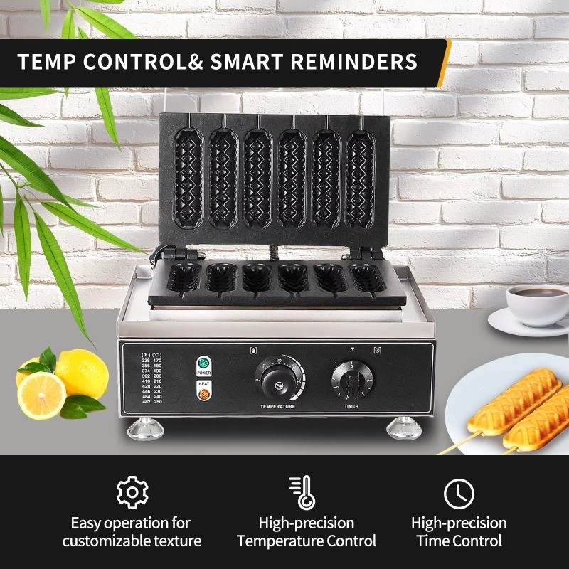 110V/220v commercial waffle ma - Waffle Maker Commercial recension och pris