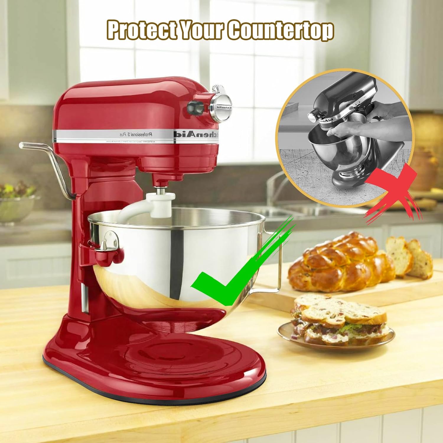 Sliding Mat for Kitchenaid Mix - Commercial Kitchen Juicer recension och pris