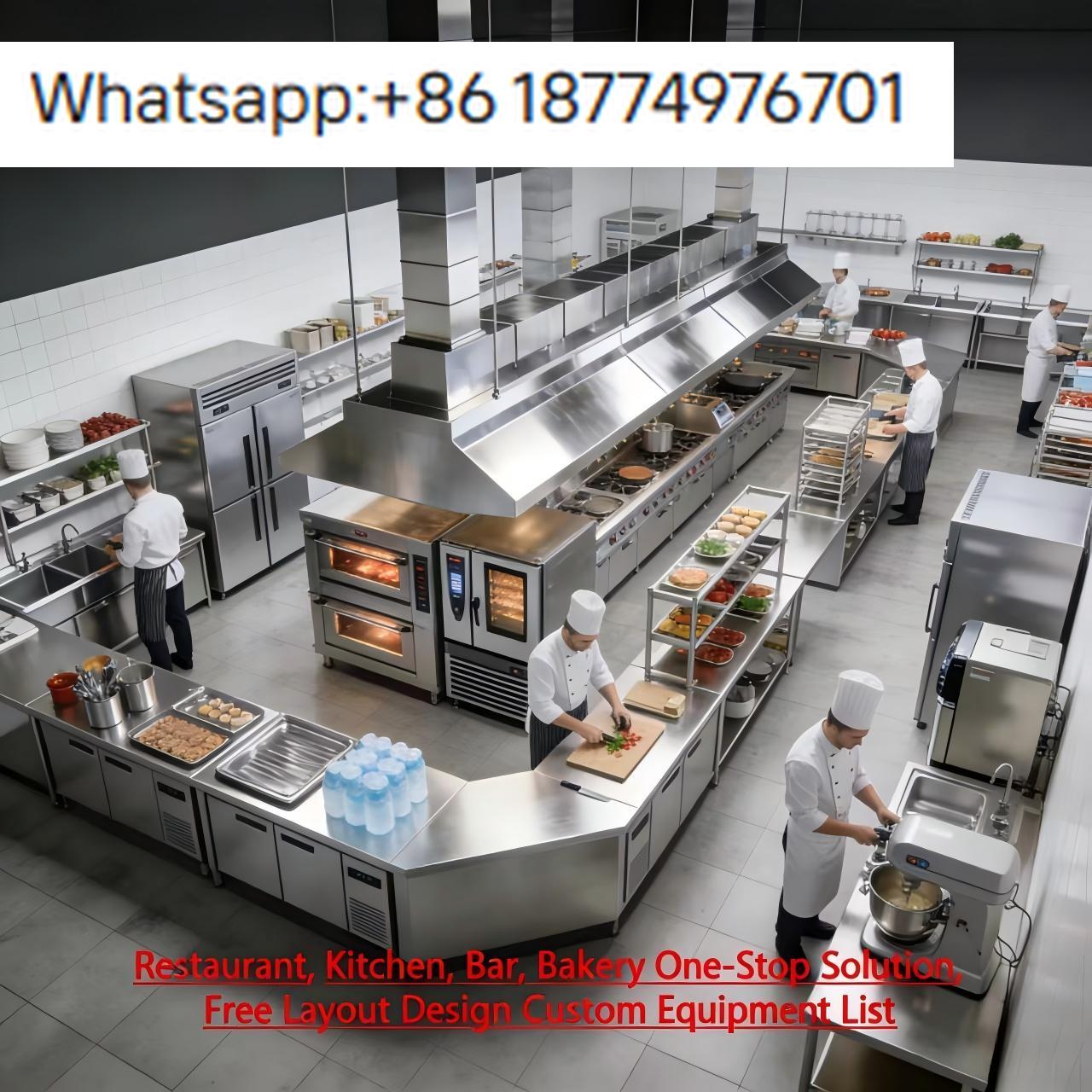 KFC Commercial Fast Food Equip - Commercial Kitchen Layout Design recension och pris