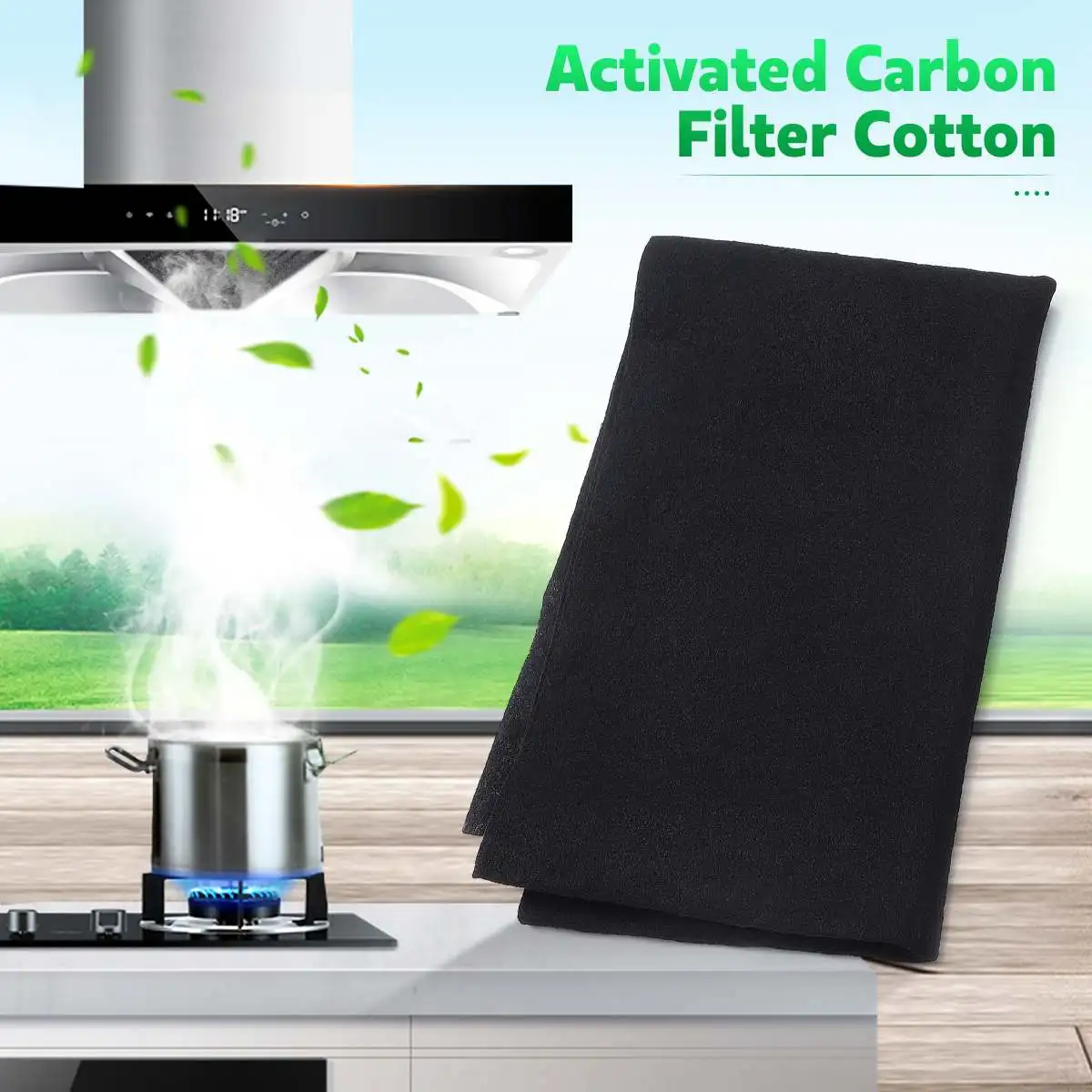 Black Cooker Hood Extractor Ac - Commercial Kitchen Vent Hood recension och pris