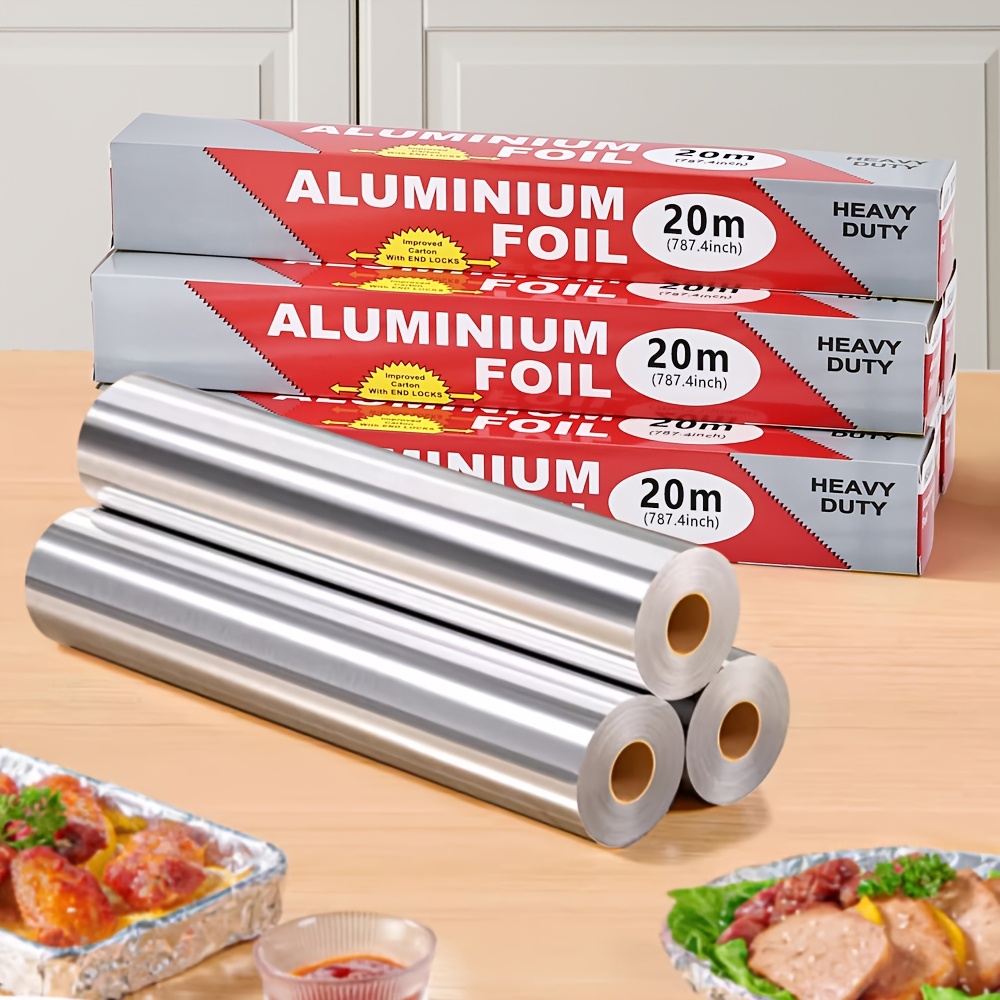 Heavy‑Duty Aluminum Foil Roll, - Commercial Kitchen Pots And Pans recension och pris