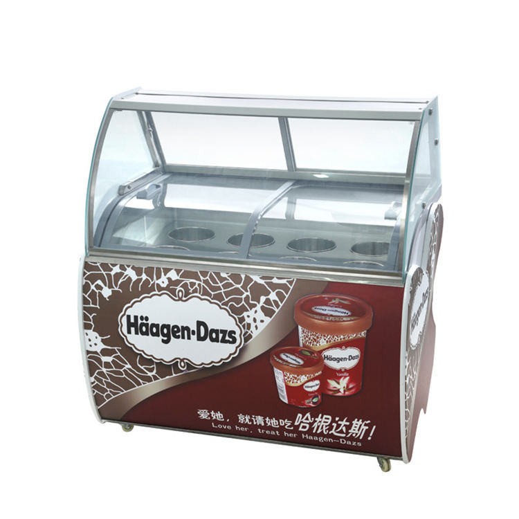 QDMECH Ice Cream Display Chest - Commercial Chest Freezer recension och pris