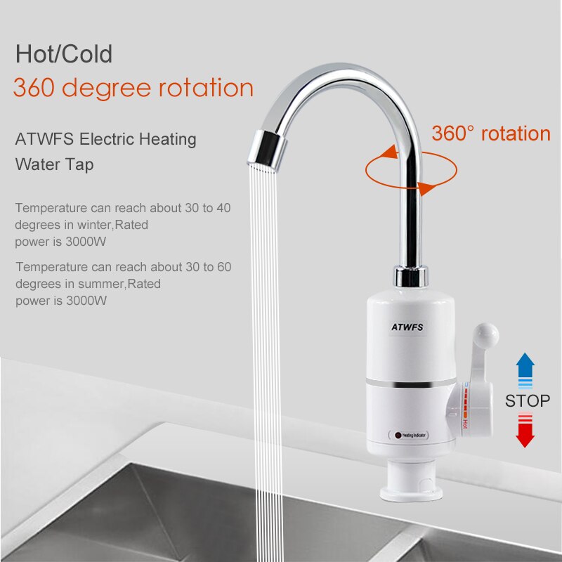 ATWFS Tankless Electric Newest - Commercial Kitchen Mixer recension och pris