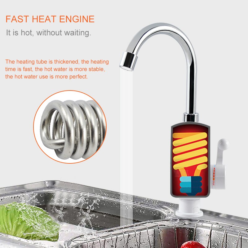 ATWFS Tankless Electric Newest - Commercial Kitchen Mixer recension och pris