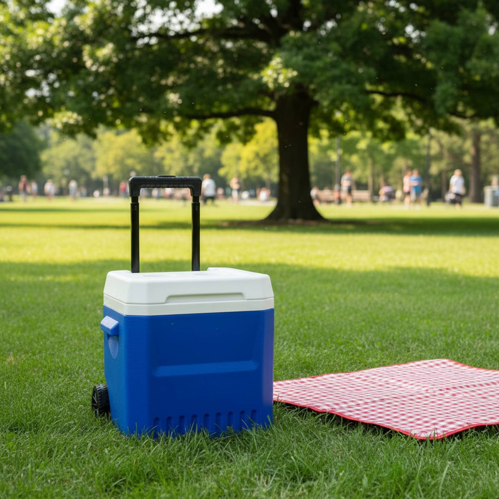 Wheeled Cooler Box PU Foam Ins - Commercial Chest Freezer recension och pris