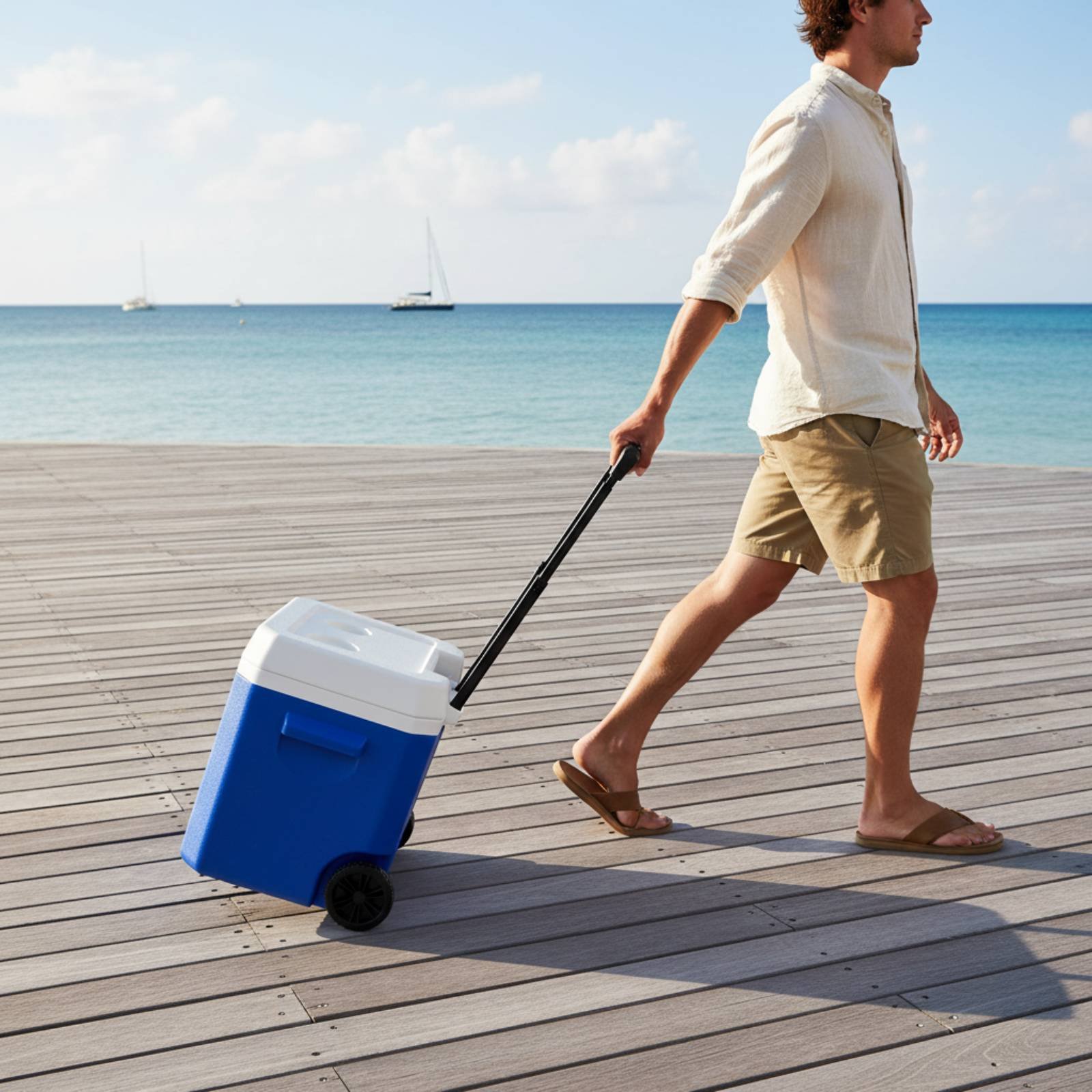 Wheeled Cooler Box PU Foam Ins - Commercial Chest Freezer recension och pris