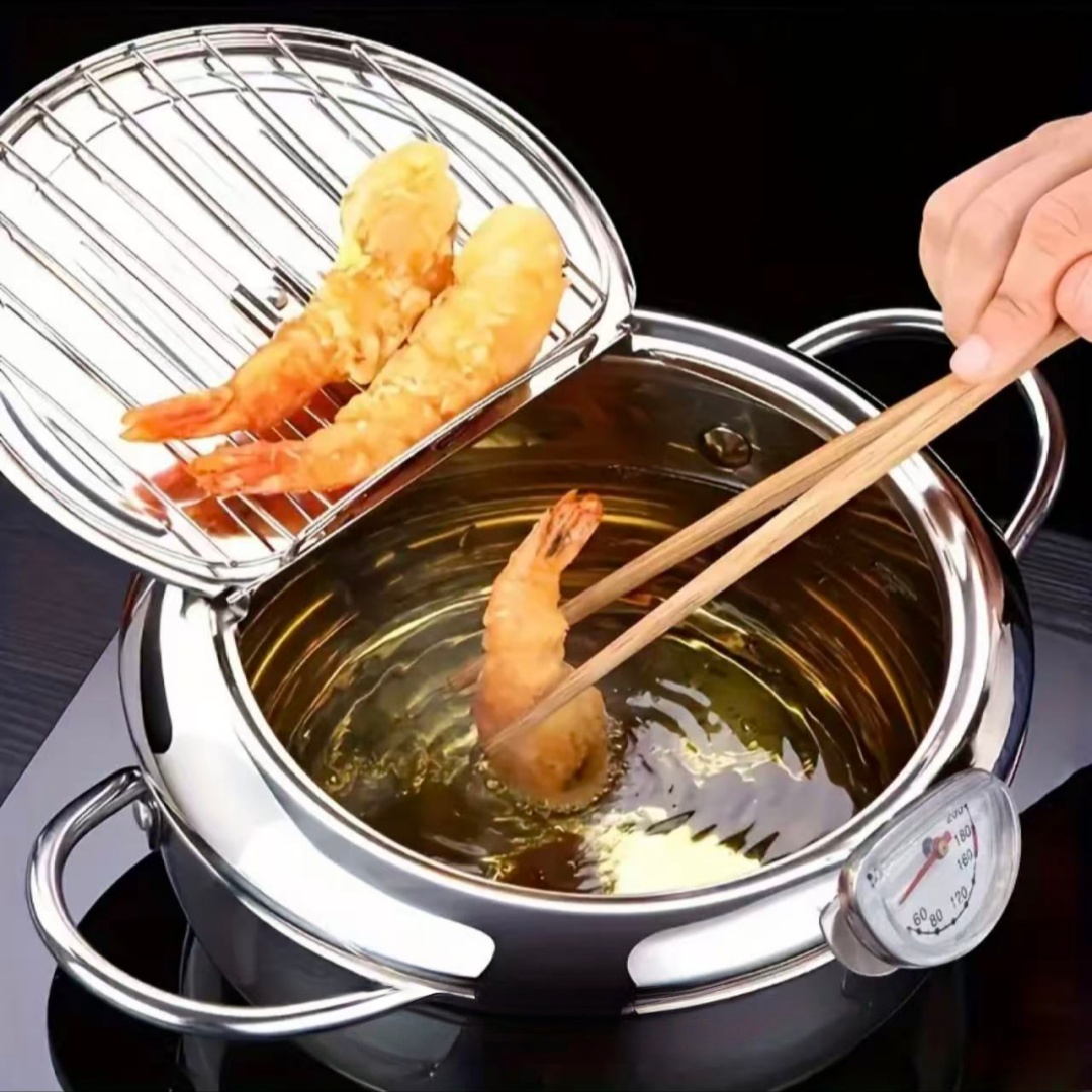 Stainless Steel Frying Pan wit - Commercial Kitchen Pots And Pans recension och pris