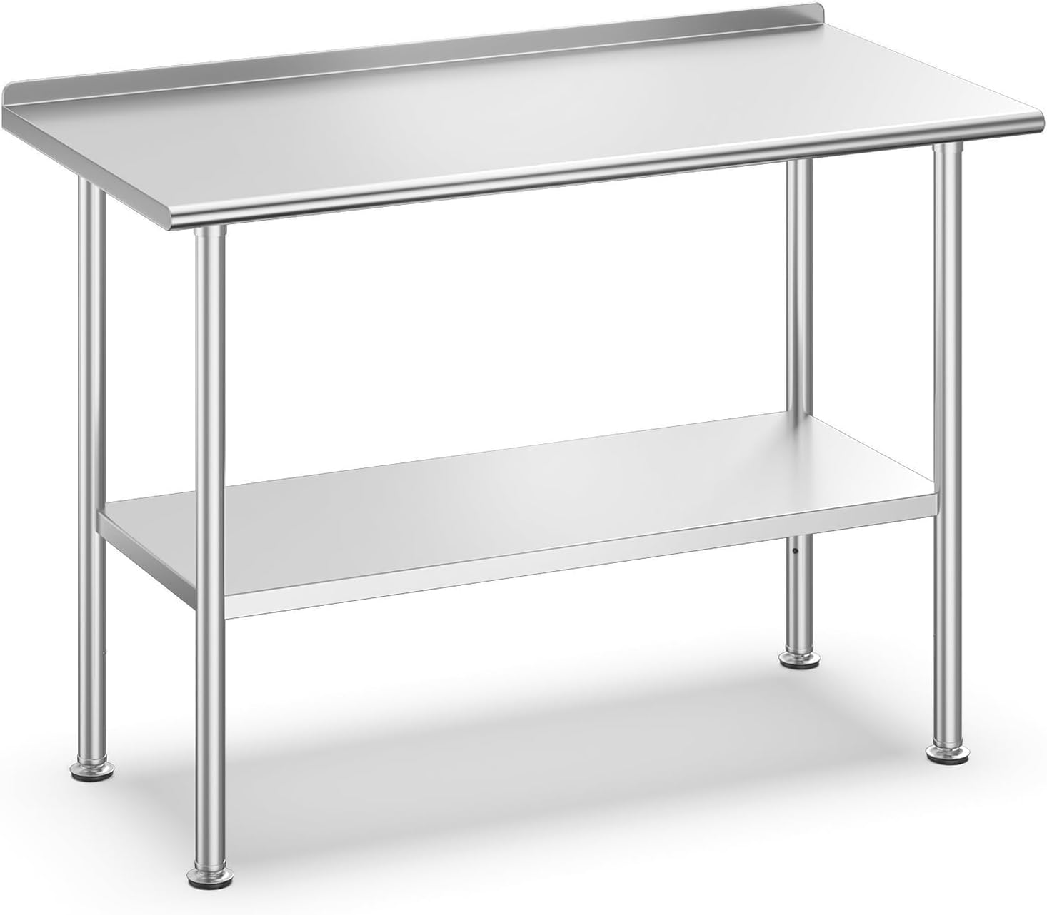 Stainless Steel Food Prep Tabl - Commercial Kitchen Prep Table With Storage recension och pris