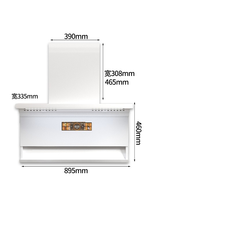 Range hood top side double suc - Commercial Kitchen Vent Hood recension och pris