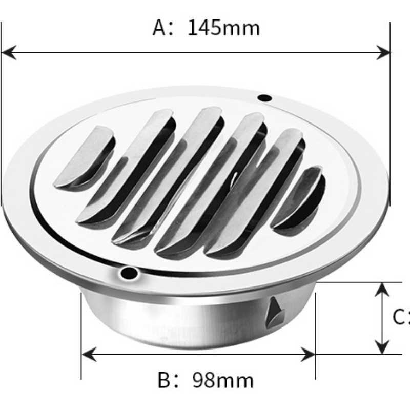 1PCS Stainless Steel Hood Flat - Commercial Kitchen Vent Hood recension och pris