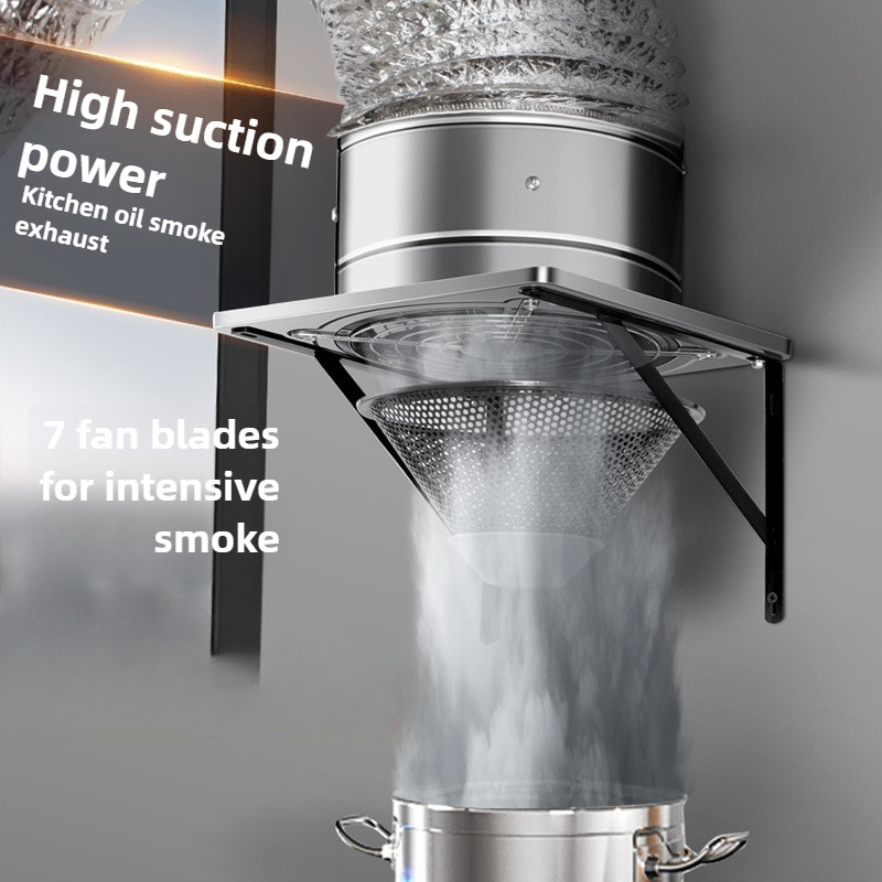 6/8Inch Extractor Ventilation  - Commercial Kitchen Exhaust Fan recension och pris