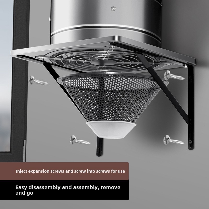 6/8Inch Extractor Ventilation  - Commercial Kitchen Exhaust Fan recension och pris