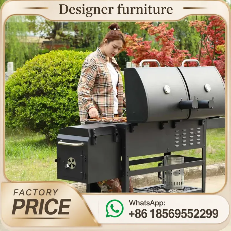 Charcoal Gas BBQ Grill Smokele - Commercial Kitchen Grill recension och pris